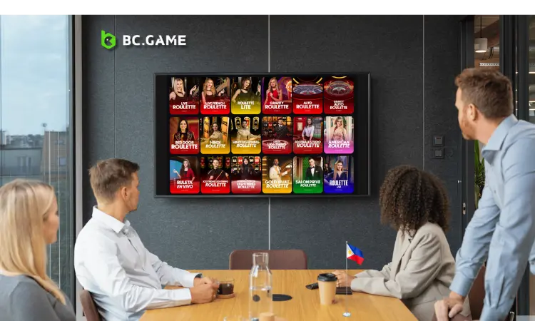 Popular Live Roulette Variations on BC.Game